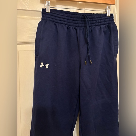 Under Armour Dark Blue sweatpants women medium - Picture 2 of 3